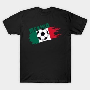 Mexico Soccer Mexico Futbol Football Mexican soccer Flag Jersey T-Shirt